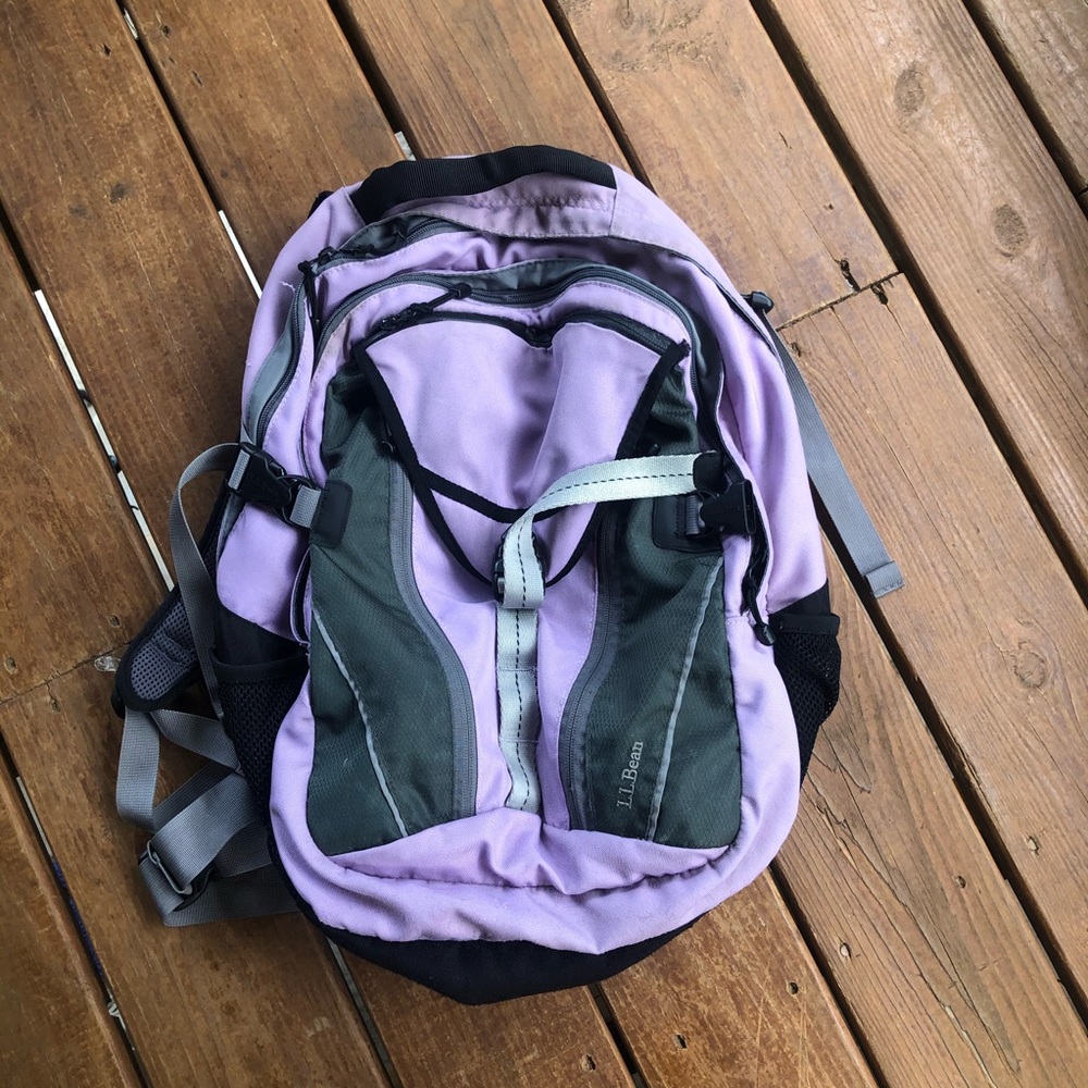 Lavender LL Bean Back pack